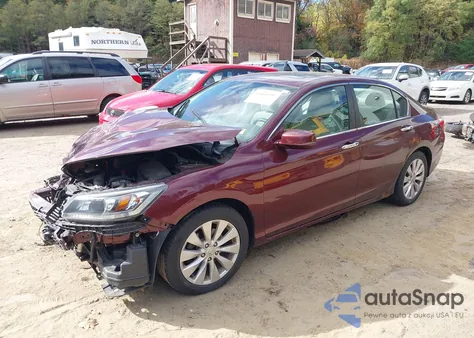 2014 Honda Accord Ex z USA, uszkodzony, nr VIN 1HGCR2F7XEA054301